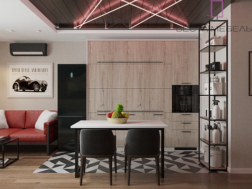 Мебель для студии проект 123